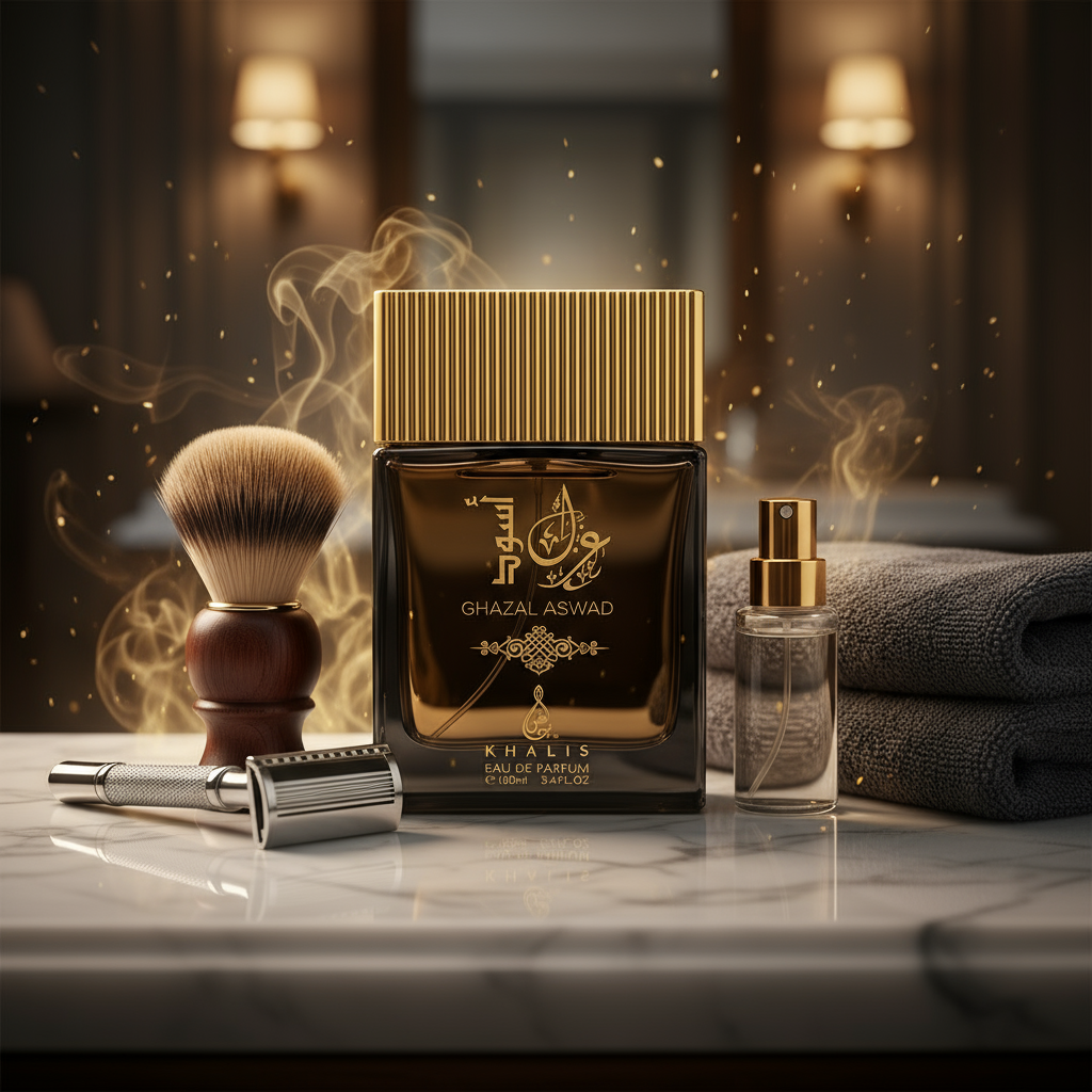 EDP 100ml "Ghazal Aswad" - arome floral-fructate pentru bărbați