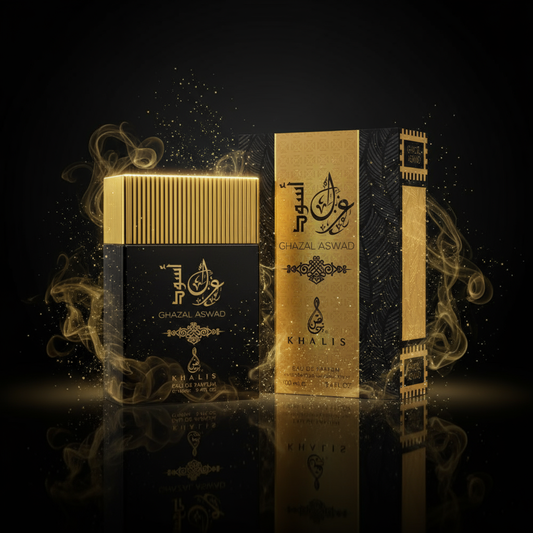 EDP 100ml "Ghazal Aswad" - arome floral-fructate pentru bărbați