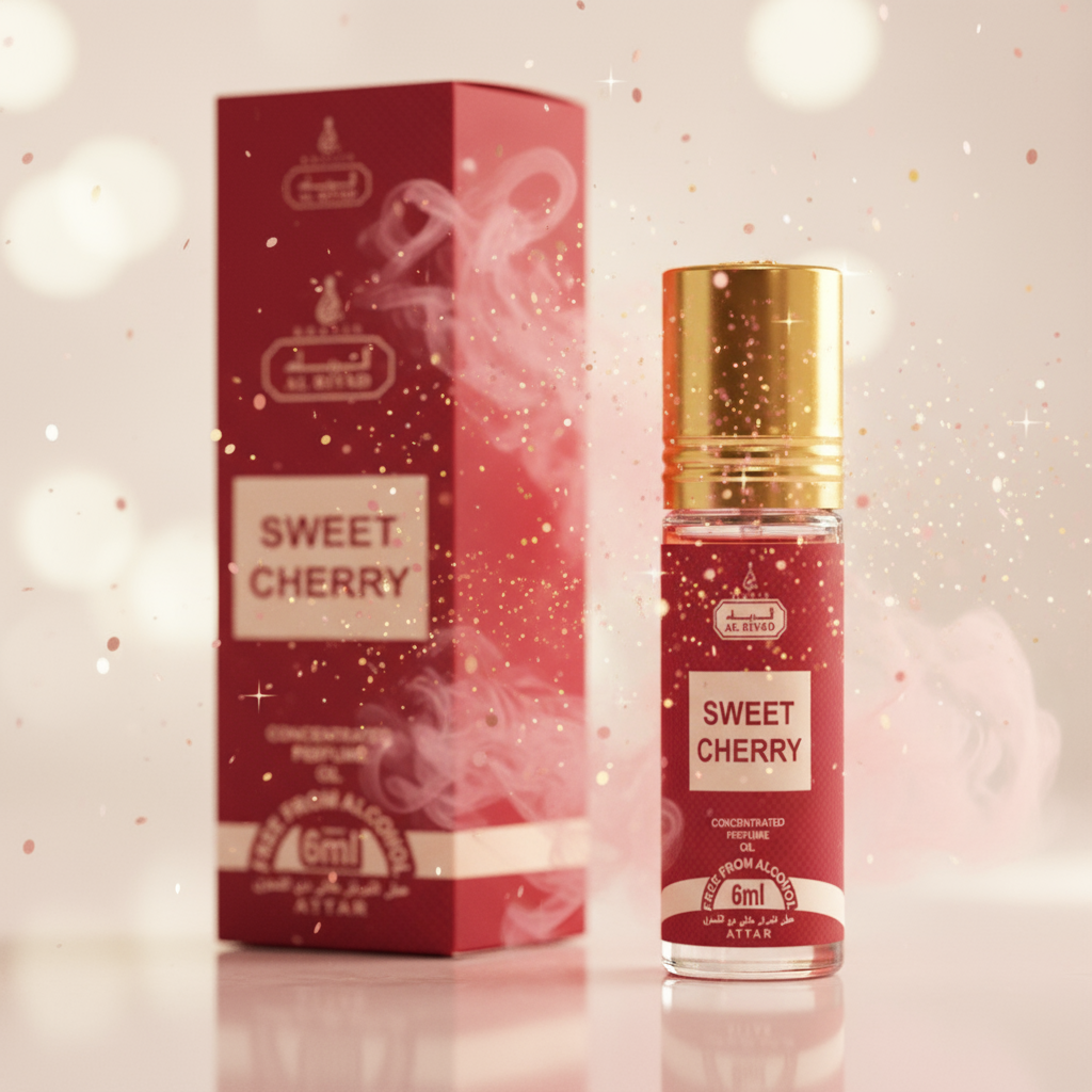 Ulei de Parfum 6ml "Sweet Cherry (Al Riyad)" - cu arome fructat-florale, unisex 1 