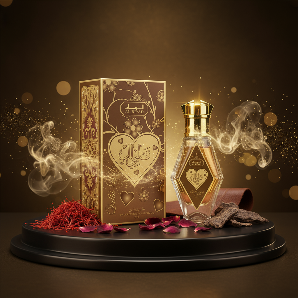 Ulei de Parfum 20ml "Qalbi Lak" - cu arome orientale pentru bărbați 1 