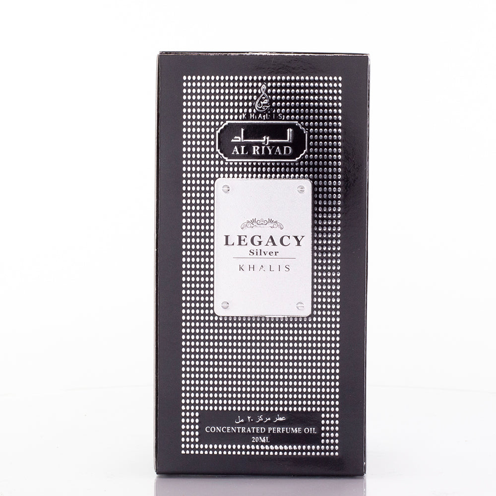 Ulei de parfum 20ml "Legacy Silver" – cu arome lemnoase, unisex 6 