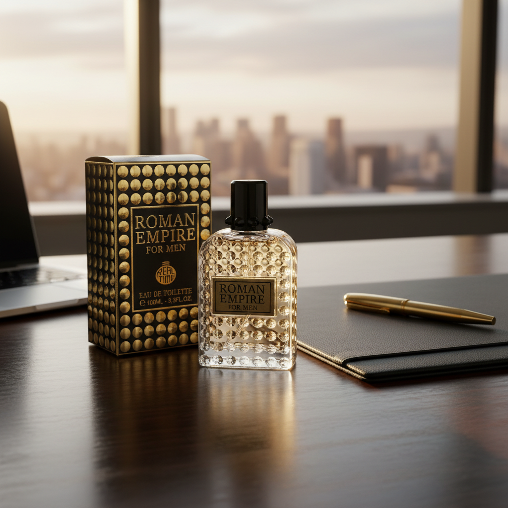 EDT 100ml "Roman Empire Men" - cu aromă oriental-lemnoasă pentru Bărbați 4 