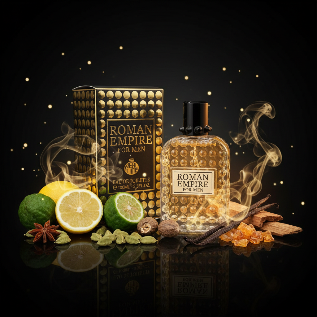 EDT 100ml "Roman Empire Men" - cu aromă oriental-lemnoasă pentru Bărbați 8 