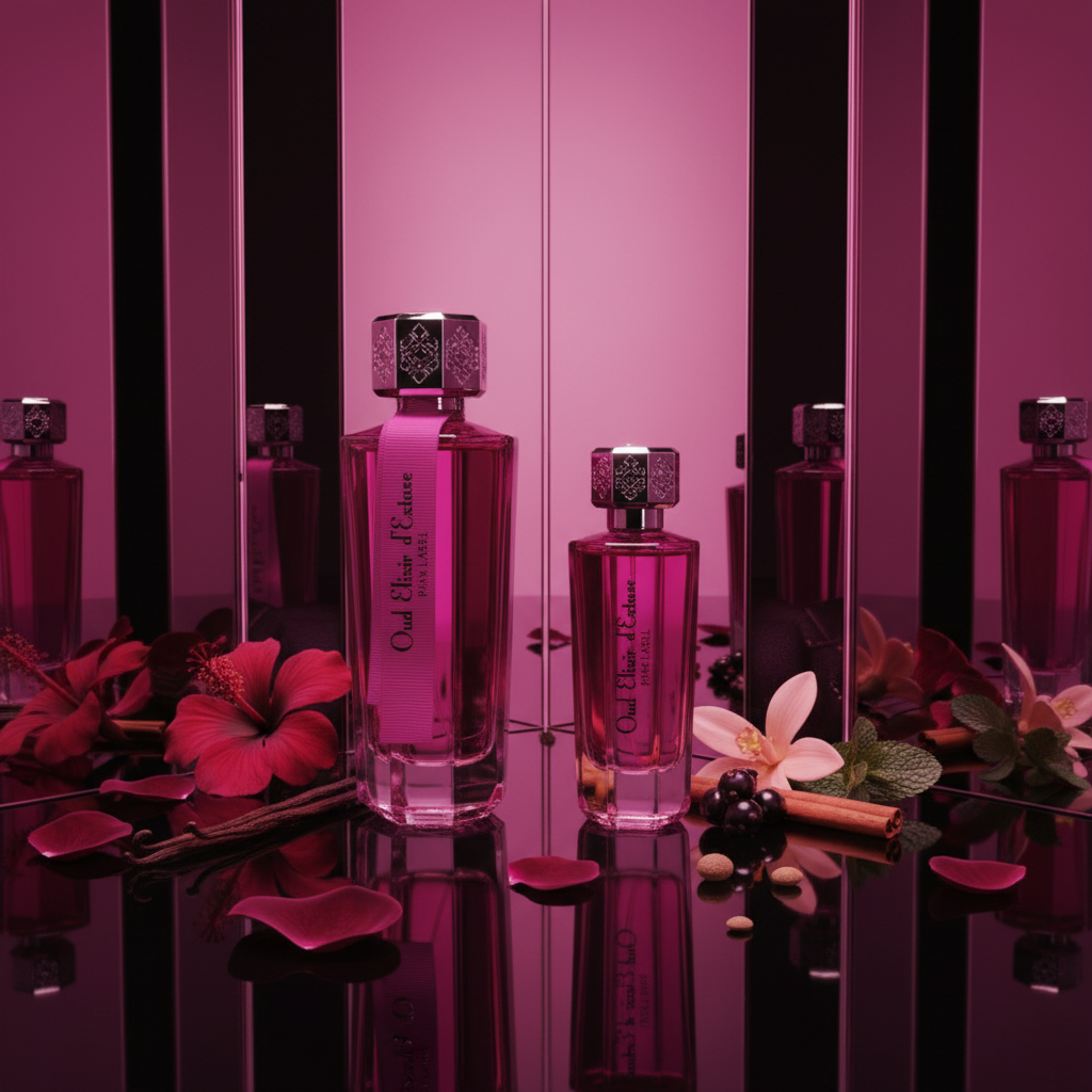 EDP 100ml + 30 ml "Oud Elixir Pink" - arome floral-orientale 3 