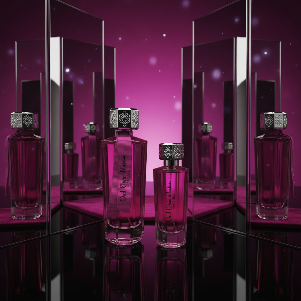 EDP 100ml + 30 ml "Oud Elixir Pink" - arome floral-orientale