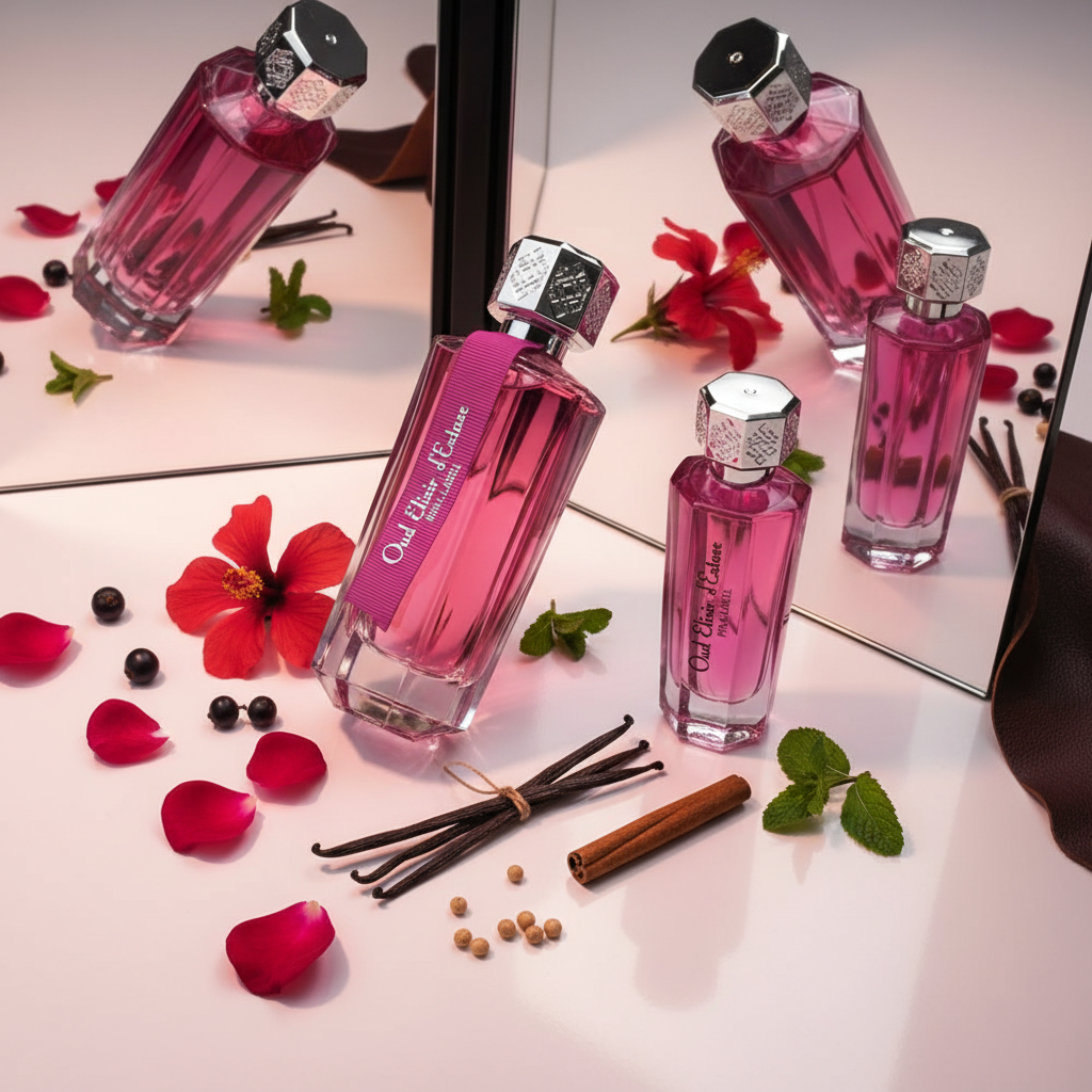 EDP 100ml + 30 ml "Oud Elixir Pink" - arome floral-orientale 7 