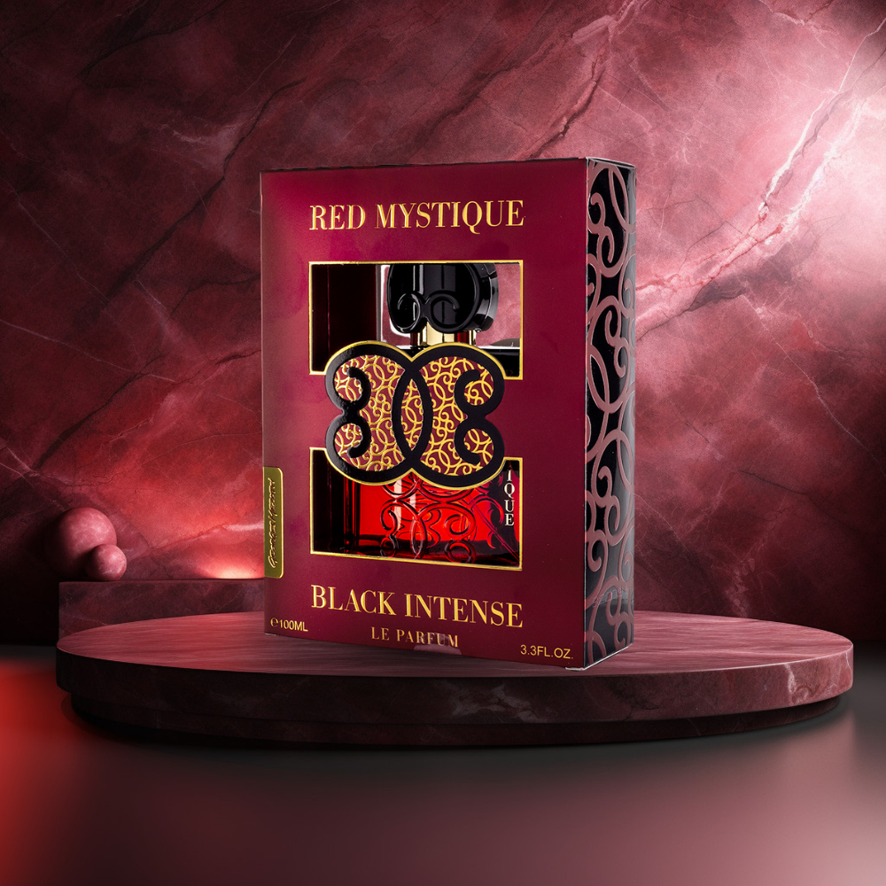 EDP 100ml "Black Intense Red Mystique" - arome floral-fructate 4 