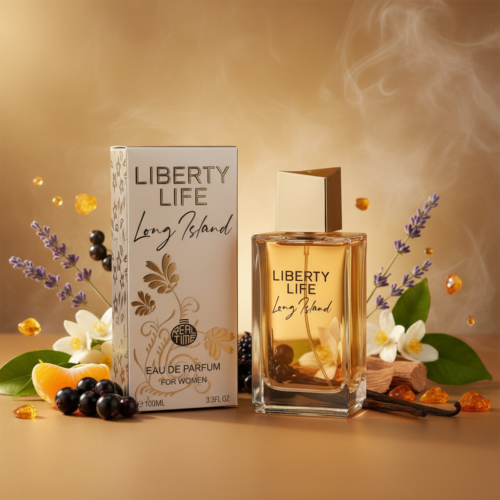 EDP 100ml "Liberty Life Long Island" - arome orientale 4 