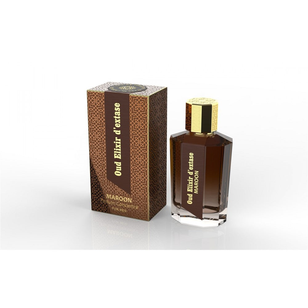 EDP 100ml "Oud Elixir D’extase Maroon" - cu arome oriental-lemnoase 1 