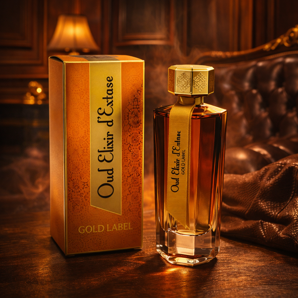 EDP 100ml "Oud Elixir d’Extase Gold Label" – arome lemnos-chypre 1 