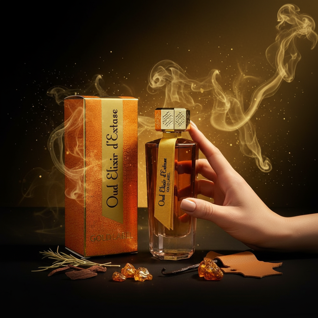 EDP 100ml "Oud Elixir d’Extase Gold Label" – arome lemnos-chypre 2 