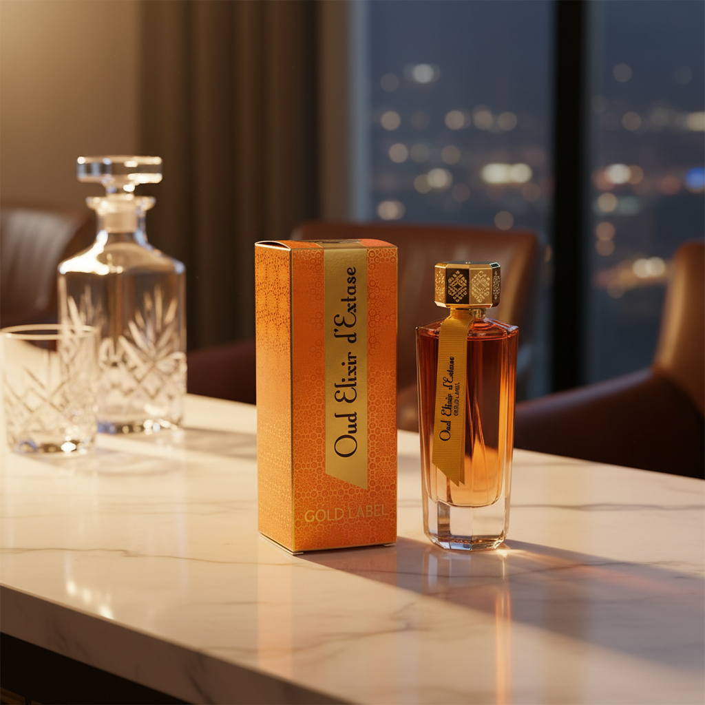 EDP 100ml "Oud Elixir d’Extase Gold Label" – arome lemnos-chypre 7 