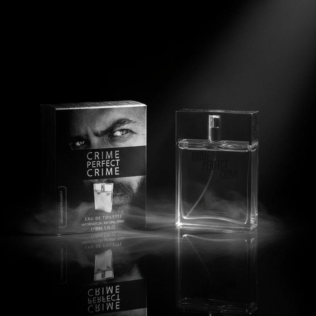 EDT 100ml "Crime Perfect Crime" –cu arome lemnos-florale și mosc 2 