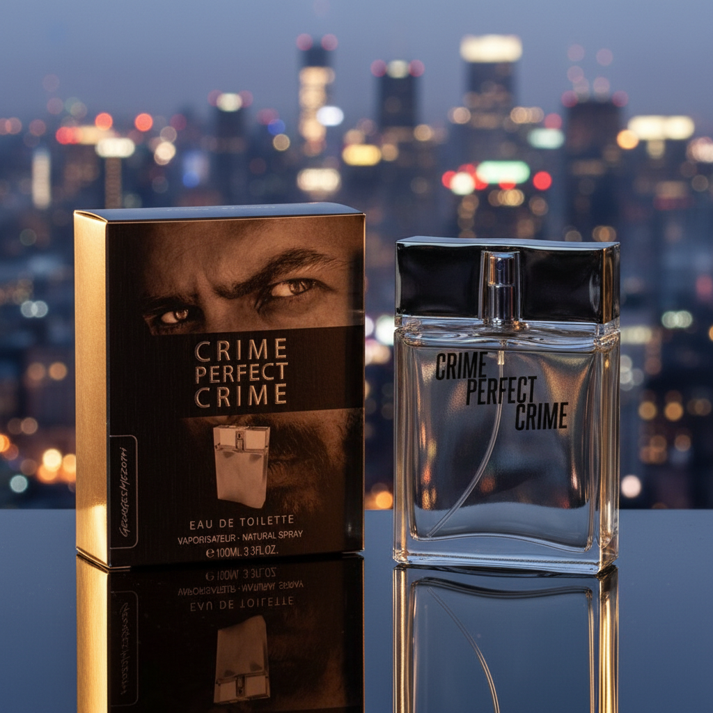 EDT 100ml "Crime Perfect Crime" –cu arome lemnos-florale și mosc 1 