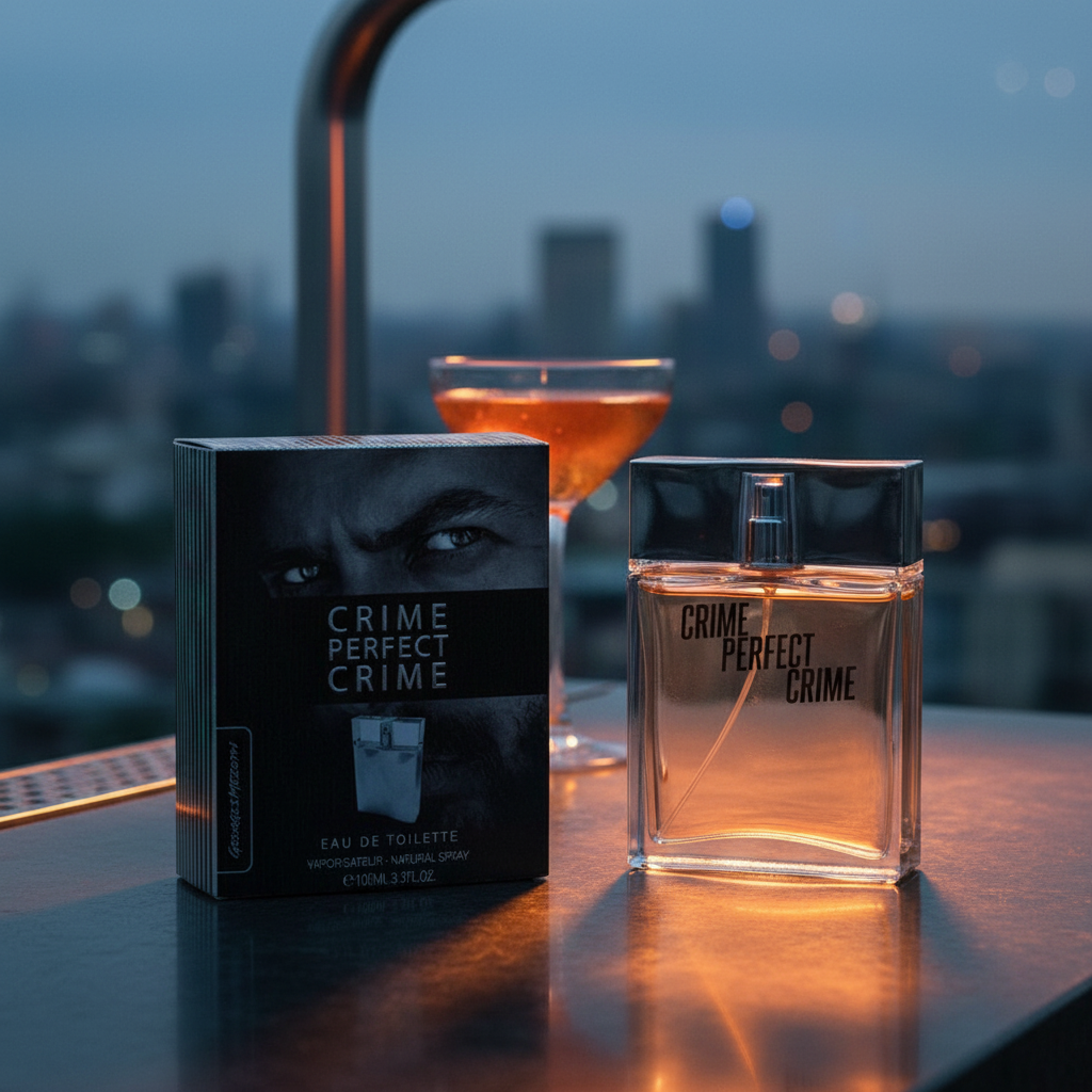 EDT 100ml "Crime Perfect Crime" –cu arome lemnos-florale și mosc 6 