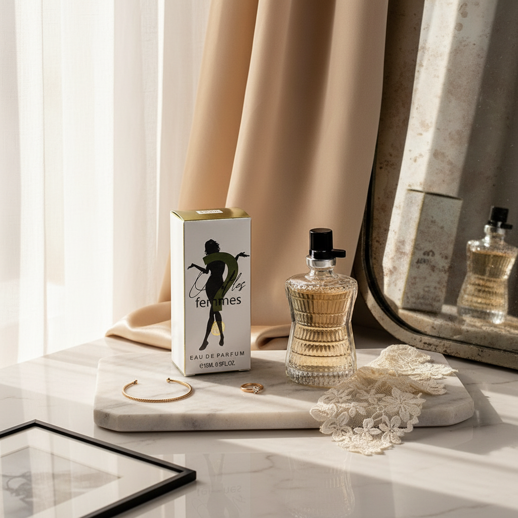 15ml EDP " OÚ SONT LES FEMMES" parfum floral - lemnos - moscat 10 