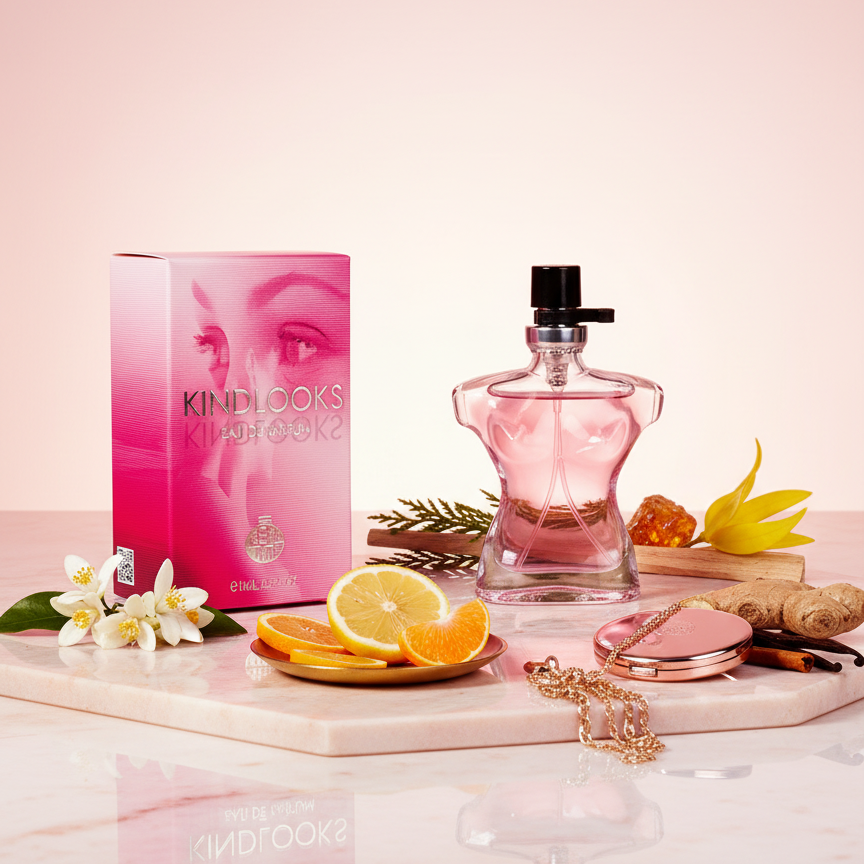 15ml EDP " KIND LOOKS WOMAN" parfum oriental floral pentru femei 6 