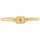 Set din Argint 925 Placat cu Aur ( 3.73 grame ) cu Diamant Roșu 0.02 Carate ( Cercei+Inel )