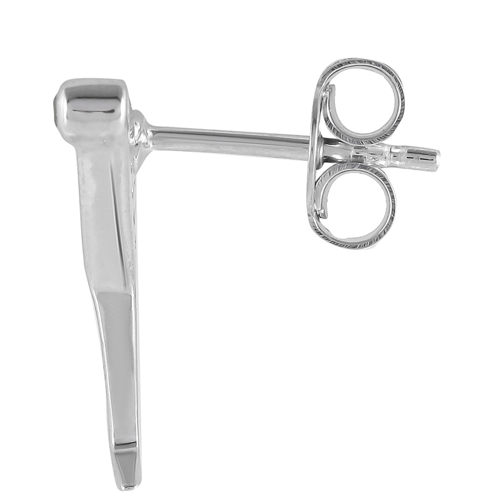 Cercei din Argint 925 ( 2.33 grame ) cu Cromdiopsid și Topaz Alb 0.23 Carate 2 