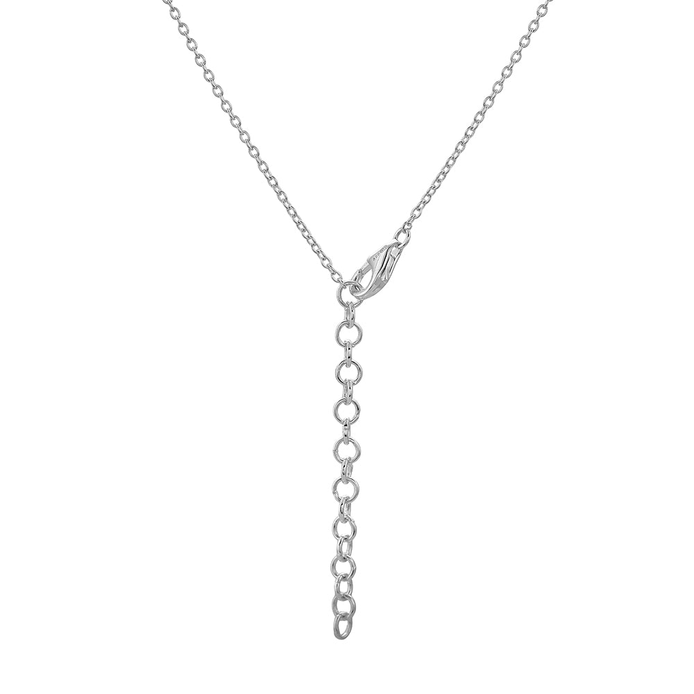 Colier din Argint 925 ( 4.65 grame ) cu Tanzanit AAA și Topaz Alb 1.86 Carate 2 