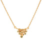 Colier din Argint 925 Placat cu Aur ( 4.53 grame ) cu Diamant Verde 0.1 Carate