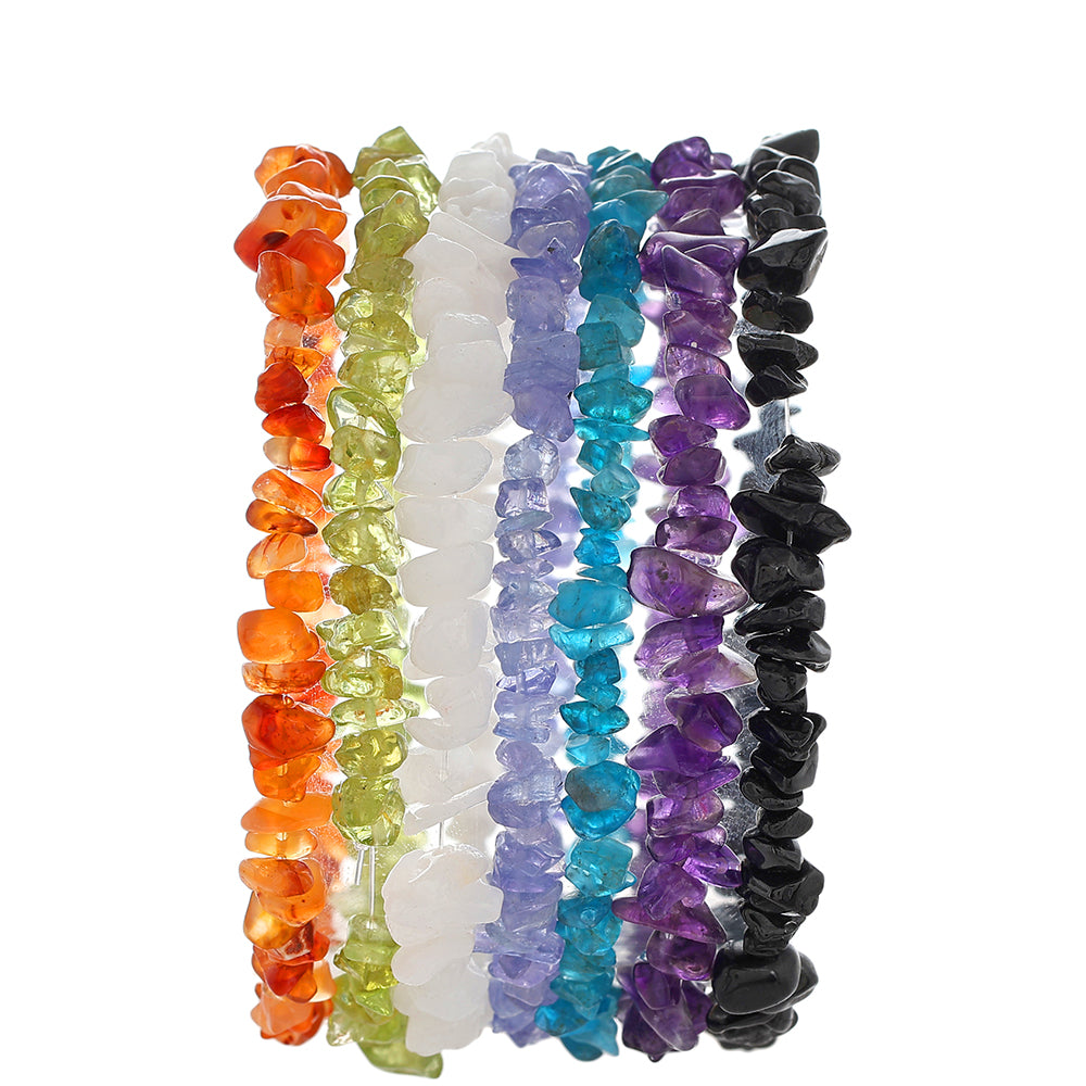 Set din Pepită ( 63.85 grame ) cu Tanzanit și Ametist 319.25 Carate ( Brățară ) 2 