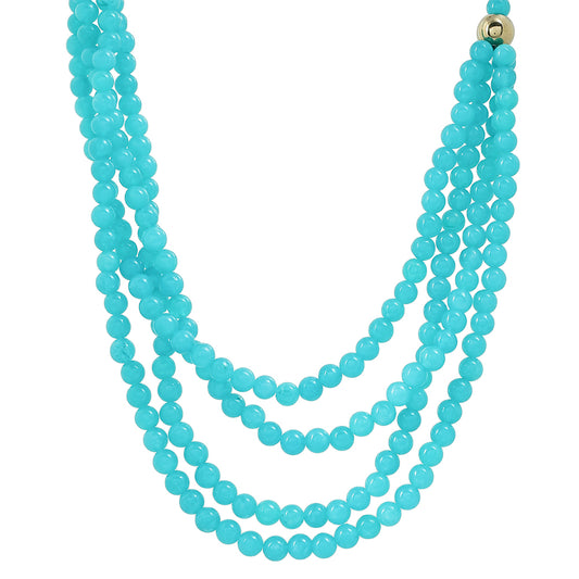 Colier din Pepită ( 77.13 grame ) cu Cuarț Paraiba și Hematit Auriu 385.63 Carate