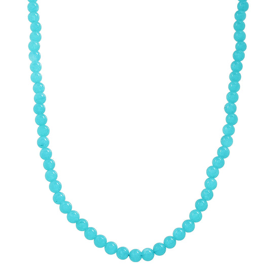 Colier din Pepită ( 22.61 grame ) cu Cuarț Paraiba 113.07 Carate