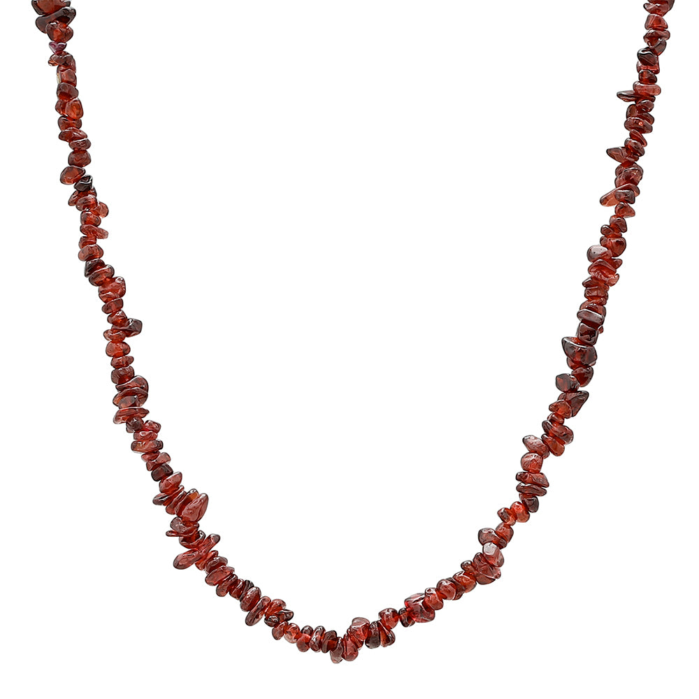 Colier din Argint 925 ( 51.38 grame ) cu Granat 256.9 Carate 1 