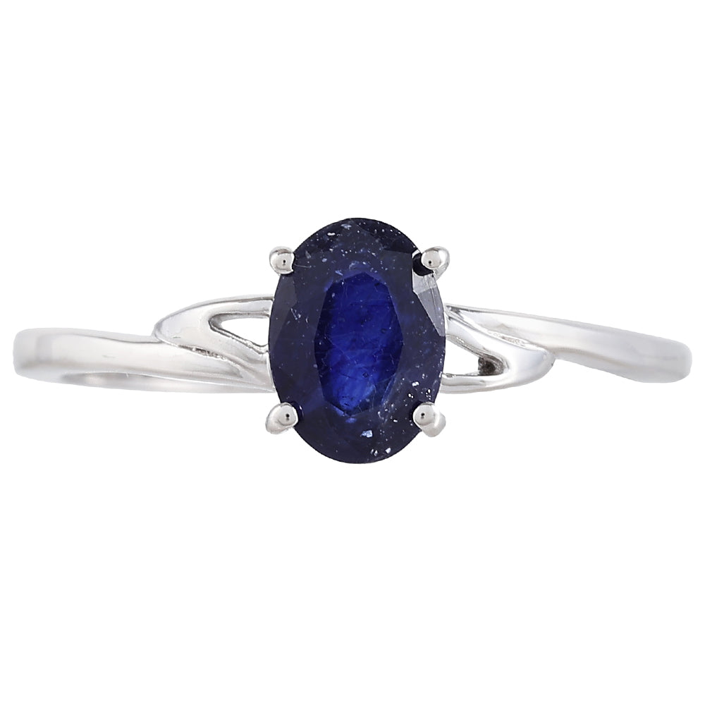 Inel din Argint 925 ( 1.4 grame ) cu Safir Thailandez 1.16 Carate 1 