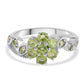 Inel din Argint 925 ( 3.25 grame ) cu Peridot 1.98 Carate