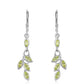 Cercei din Argint 925 ( 3.22 grame ) cu Peridot 1.56 Carate