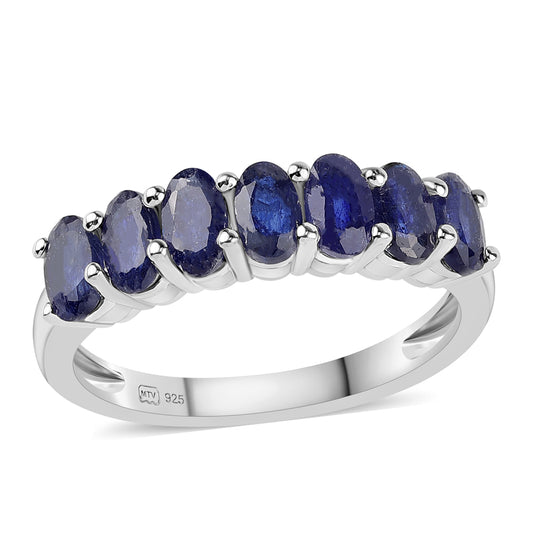 Inel din Argint 925 ( 2.51 grame ) cu Safir Albastru Australian 2.03 Carate