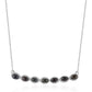 Colier din Argint 925 ( 5.68 grame ) cu Opal Etiopian Negru Lega Dembi 2.38 Carate