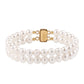 Brățară din Argint 925 Placat cu Aur ( 2.37 grame ) cu Perlă de Apă Dulce Albă 104.27 Carate