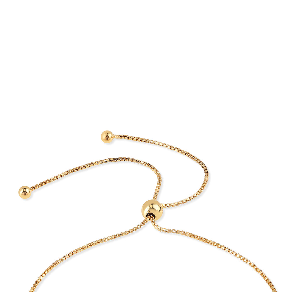 Brățară din Argint 925 Placat cu Aur ( 3.25 grame ) cu Diamant Albastru 0.31 Carate 2 