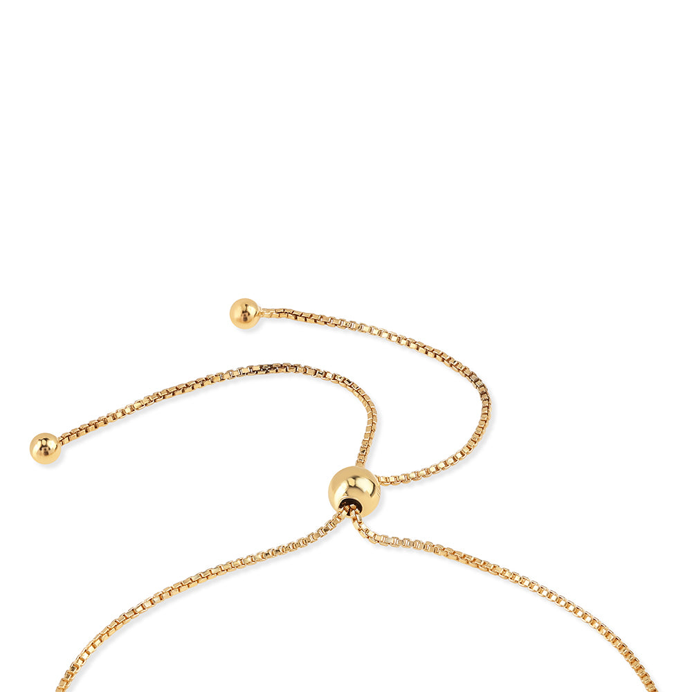 Brățară din Argint 925 Placat cu Aur ( 2.88 grame ) cu Diamant Albastru 0.45 Carate