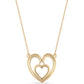 Colier din Argint 925 Placat cu Aur ( 3.7 grame ) cu Diamant Albastru 0.02 Carate