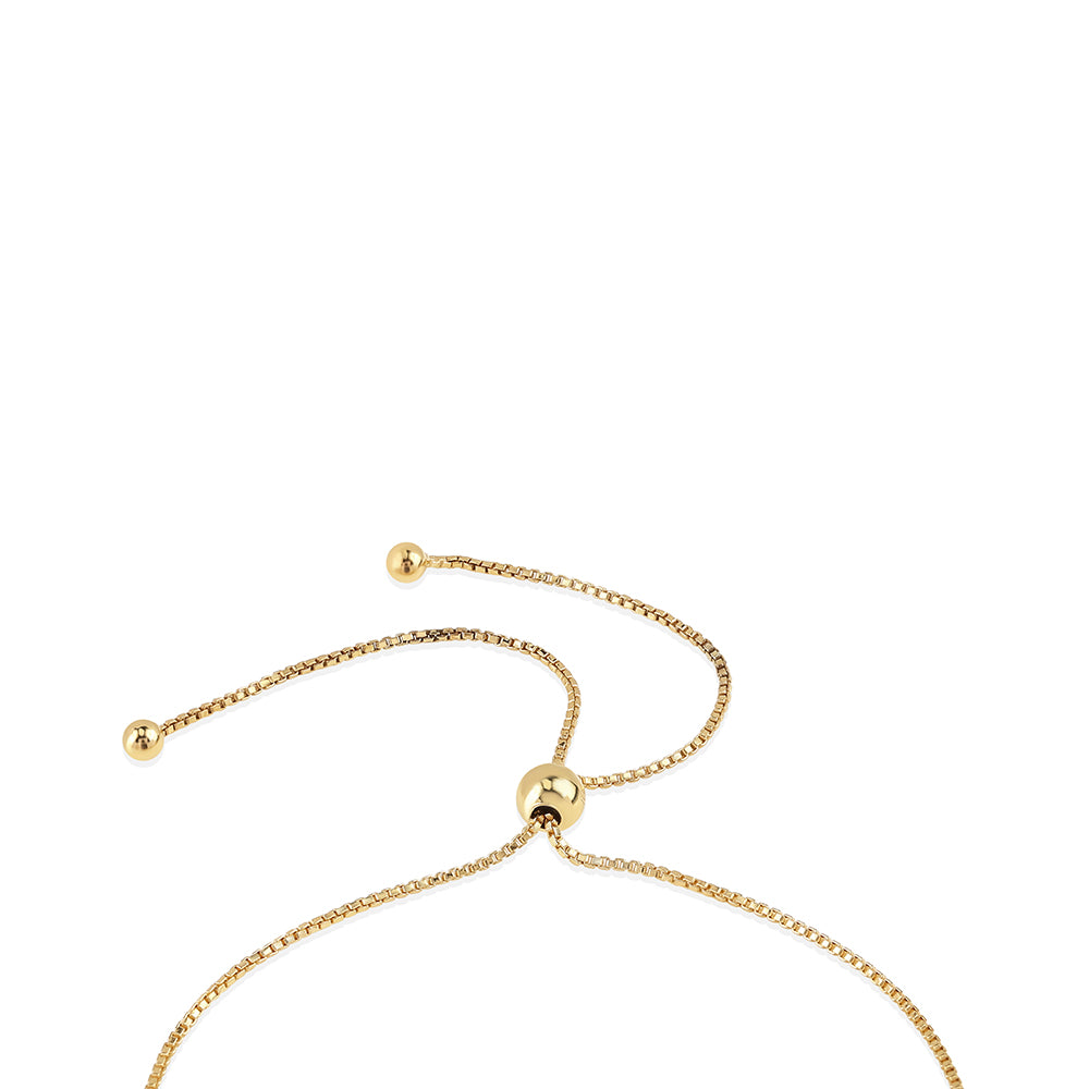 Brățară din Argint 925 Placat cu Aur ( 3.25 grame ) cu Diamant Roșu 0.48 Carate 2 