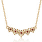 Colier din Argint 925 Placat cu Aur ( 3.28 grame ) cu Diamant Alb 0.03 Carate