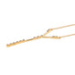 Colier din Argint 925 Placat cu Aur ( 4 grame ) cu Diamant Roșu 0.18 Carate