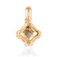 Pandantiv din Argint 925 Placat cu Aur ( 1.13 grame ) cu Topaz Mistic și Topaz Alb 1.24 Carate