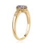 Inel din Argint 925 Placat cu Aur ( 2.29 grame ) cu Topaz Mistic 1.46 Carate