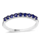 Inel din Argint 925 ( 1.56 grame ) cu Safir Albastru Australian 0.63 Carate