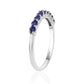 Inel din Argint 925 ( 1.56 grame ) cu Safir Albastru Australian 0.63 Carate
