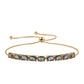 Brățară din Argint 925 Placat cu Aur ( 3.7 grame ) cu Topaz Mistic 4.77 Carate