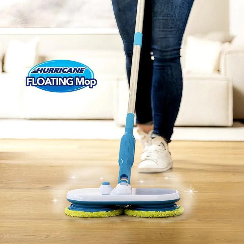 Hurricane Floating Mop – Mop rotativ electric, alimentat cu baterii 4 
