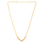 Colier din Argint 925 Placat cu Aur ( 6.28 grame ) cu Opal de Foc și Zircon Alb 1.82 Carate