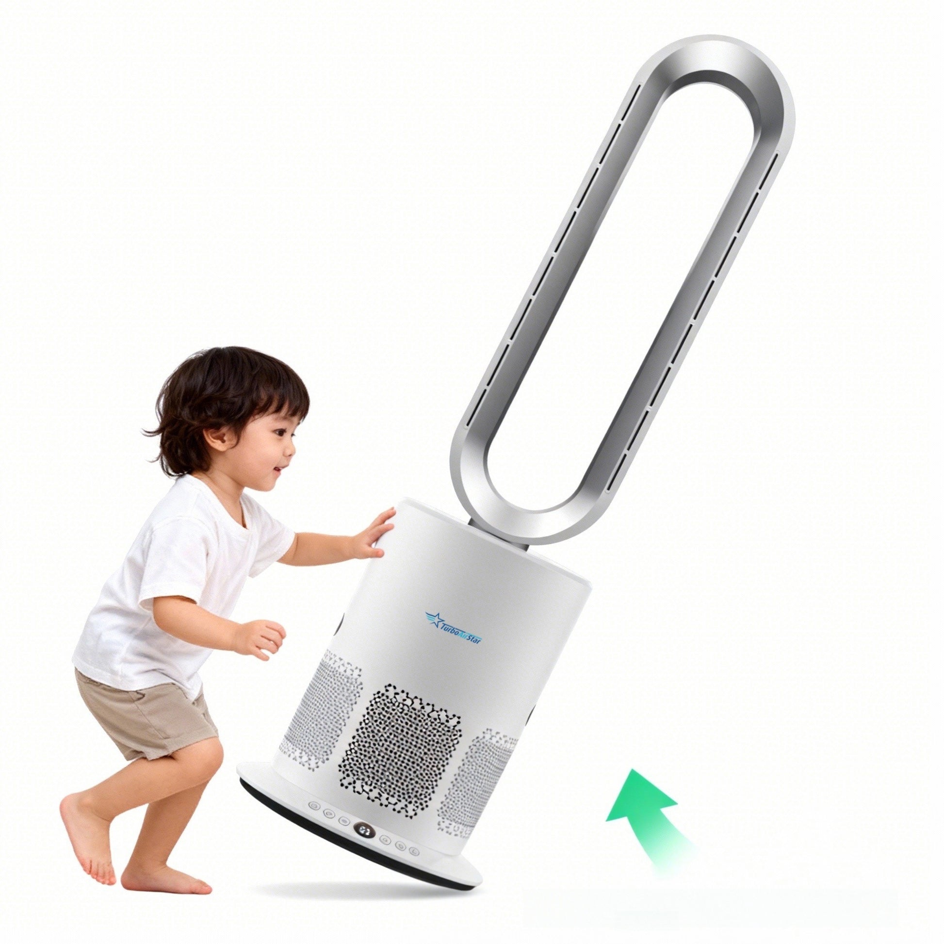 Purificator de aer TurboAirStar cu ventilator pentru răcire și încălzire 9 