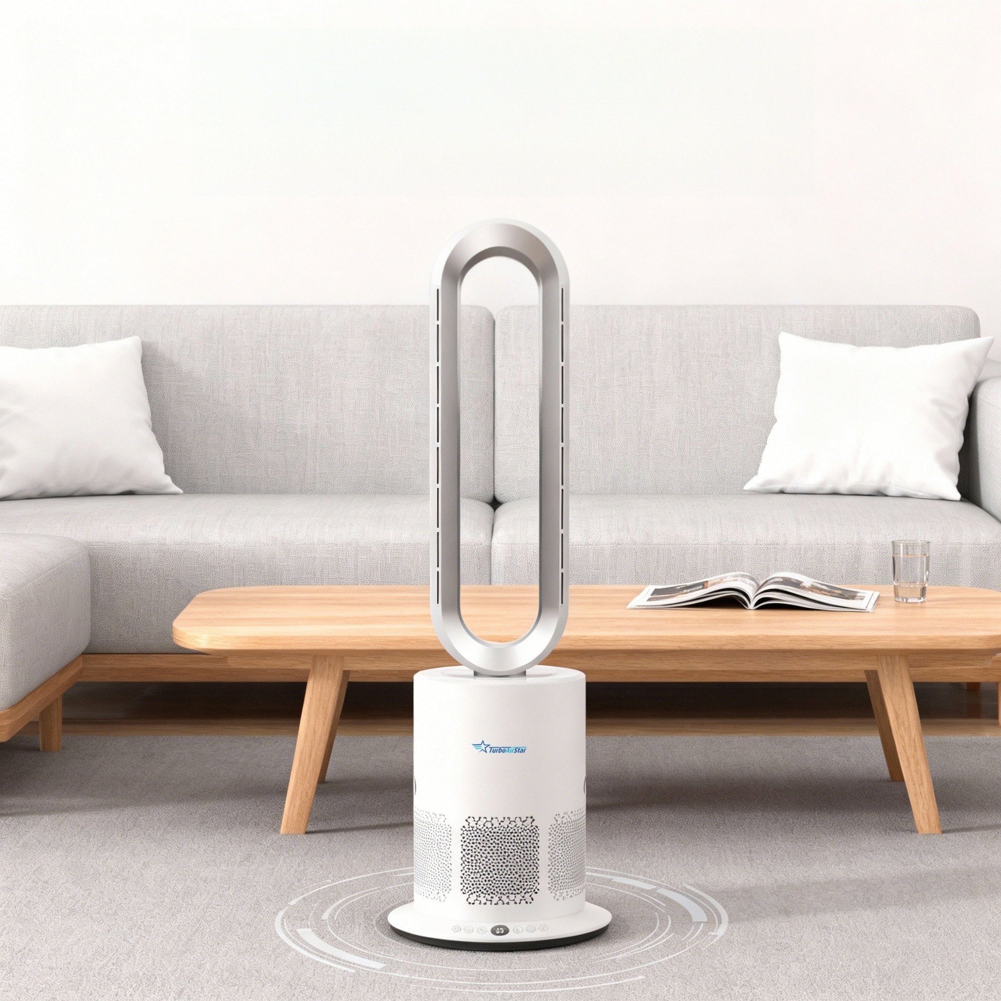 Purificator de aer TurboAirStar cu ventilator pentru răcire și încălzire 12 